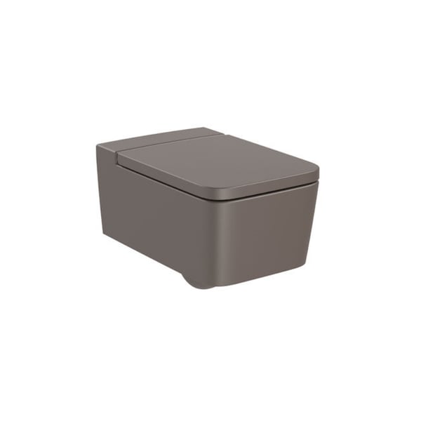 Λεκάνη κρεμαστή Inspira Square Rimless Coffee A34653766 Roca